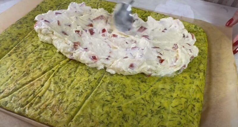 Кабачки не жарю и не мариную. Закусочный рулет: просто, вкусно и очень красиво