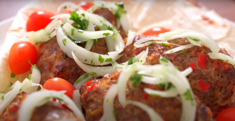 Намного вкуснее шашлыка. Люля-Кебаб по-домашнему: с овощами в духовке
