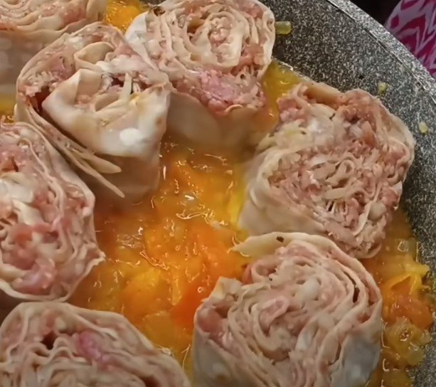 Просто обычный фарш и лаваш. Рецепт вкусного обеда или ужина