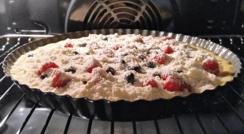 Ягодный пирог вкуснее торта. Готовлю просто и всего за час