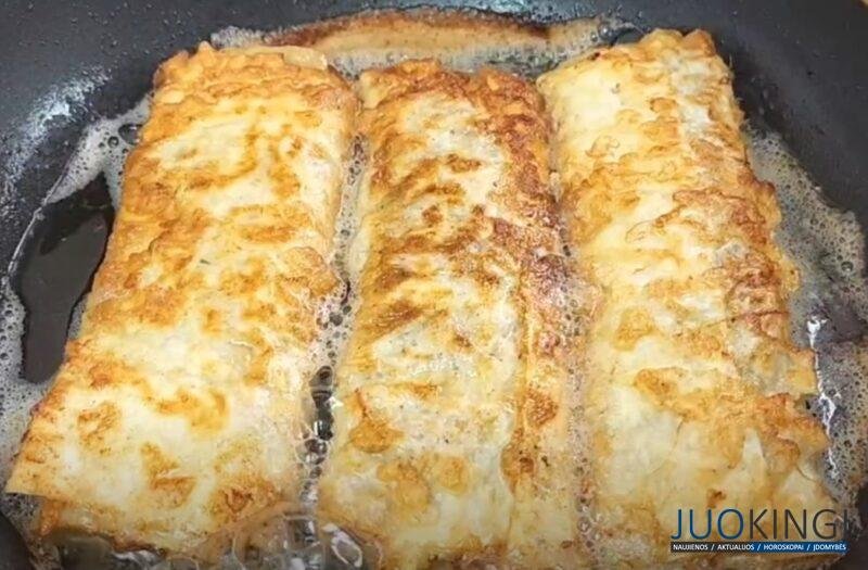 Беру фарш и обычный лаваш. Очень вкусный обед или ужин на сковороде: мясные рулеты из лаваша