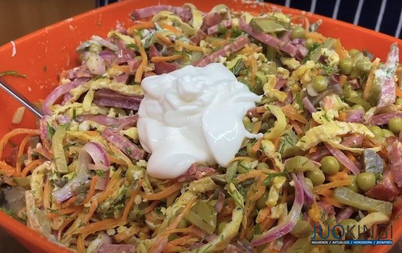 Готовлю его вместо Оливье. Вкусный салат "Любовь" на любой праздник и каждый день