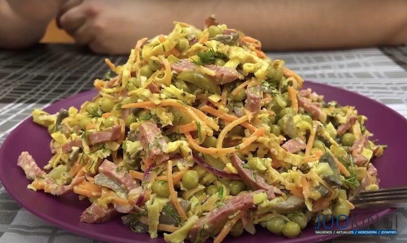 Готовлю его вместо Оливье. Вкусный салат "Любовь" на любой праздник и каждый день