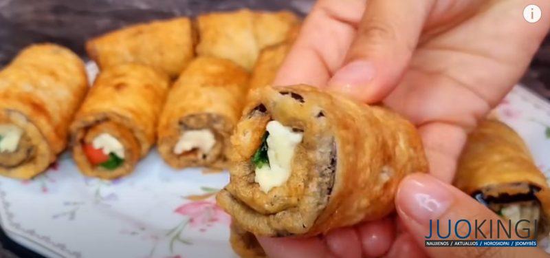 Баклажаны вкуснее мяса. Рулетики из баклажан: так их едят во всём мире