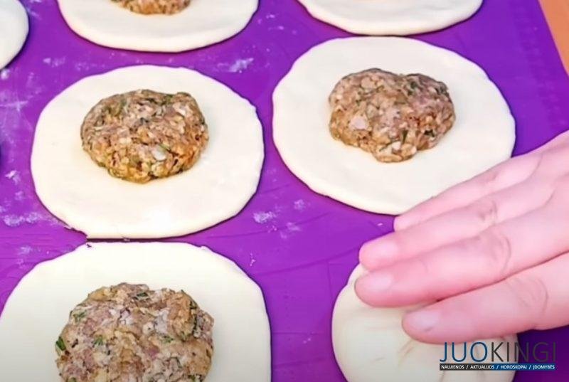 Беляши с нежной и сочной начинкой за 10 минут. Муж съедает по 10 штук и не поправляется