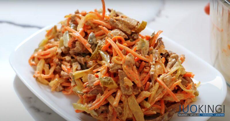 Бюджетный салат на Новый год. Всего 4 ингредиента: вкусный и простой рецепт