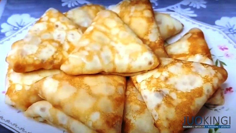 Блины по рецепту моей золовки. Заварное тесто с молоком - сказочно вкусно