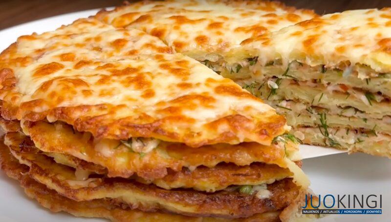 Картошка с луком вкуснее мяса. Возьмите 3 яйца и 4 картофелины: просто, дешево и очень вкусно