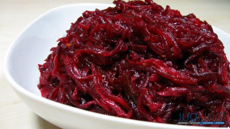 Свекольный салат за 5 минут. Невероятно вкусный, сочный и полезный