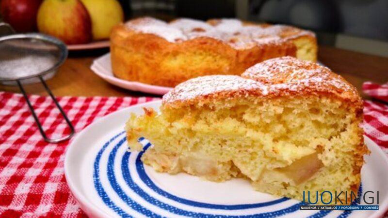 Шарлотка: новый рецепт яблочного пирога. Вкусно и красиво