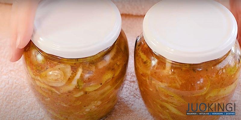Кабачки как шашлык: закрываю по 45 банок. Вкусная закуска на зиму
