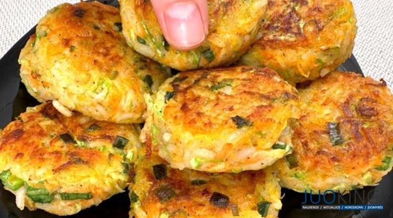 Кабачки с рисом вкуснее мяса. Простой рецепт: нежные и сочные котлетки