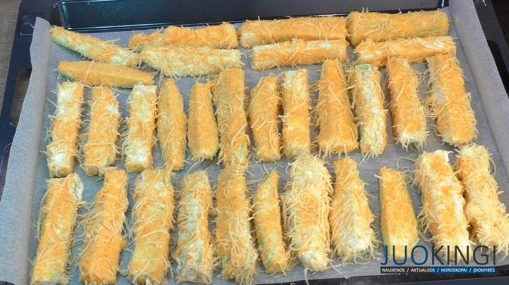Кабачковые палочки: без капли масла. Вкуснейшая хрустящая закуска