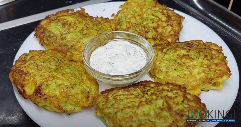 Кабачковые оладьи с мясом. Показываю, как можно приготовить кабачки, чтобы захотелось еще