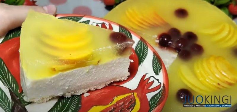 Десерт без муки, духовки и выпечки. Нежный и освежающий торт: быстро готовлю на любой праздник