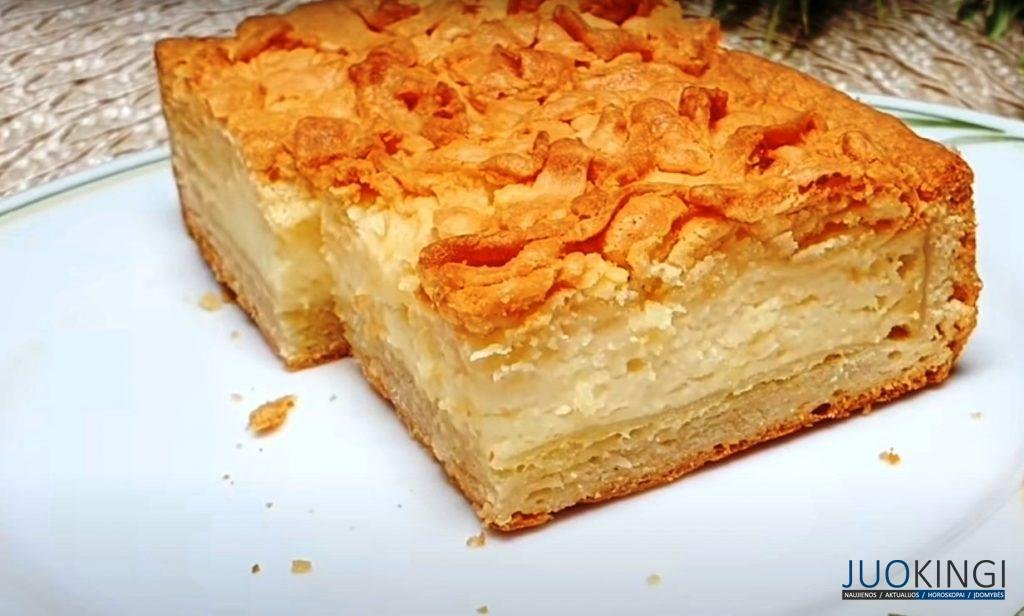 Огромный десерт который тает во рту! Творожный пирог