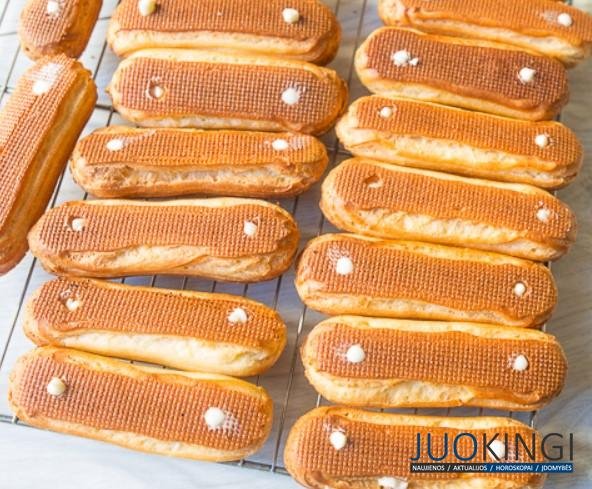 Рецепт эклеров № 2 из пломбира. Старый классический рецепт