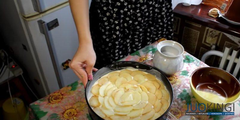 Воздушная шарлотка, которая никогда не осядет. Получается с первого раза