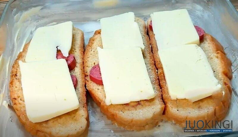 Готовлю так всегда, когда нет времени. Всего 3 ингредиента: вкусные горячие бутерброды