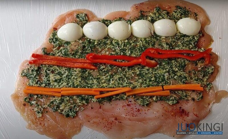 Самая сытная и необычная закуска на Новогоднем столе. Рулет из куриного филе: доступный рецепт