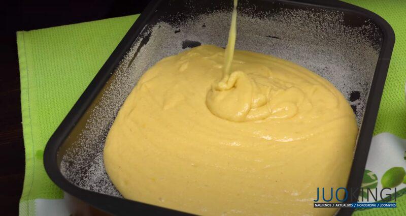 Самый быстрый манник. Вкусный рецепт: мягкий и нежный пирог, тесто воздушное, как облачко