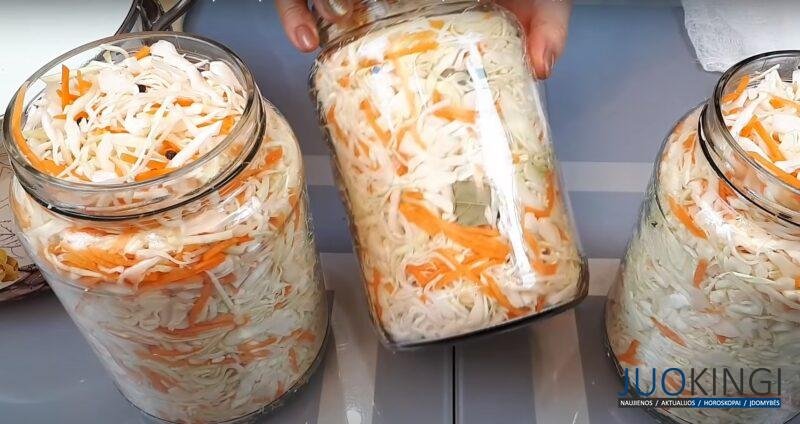 Квашеная капуста быстрого приготовления. Так готовлю уже 30 лет: вкусно и просто