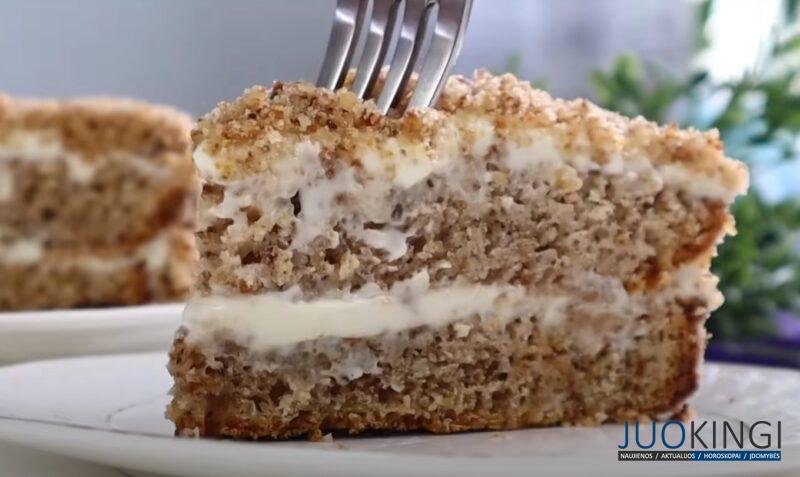 Быстрый домашний торт "Алла". Просто и без миксера: результат удивляет