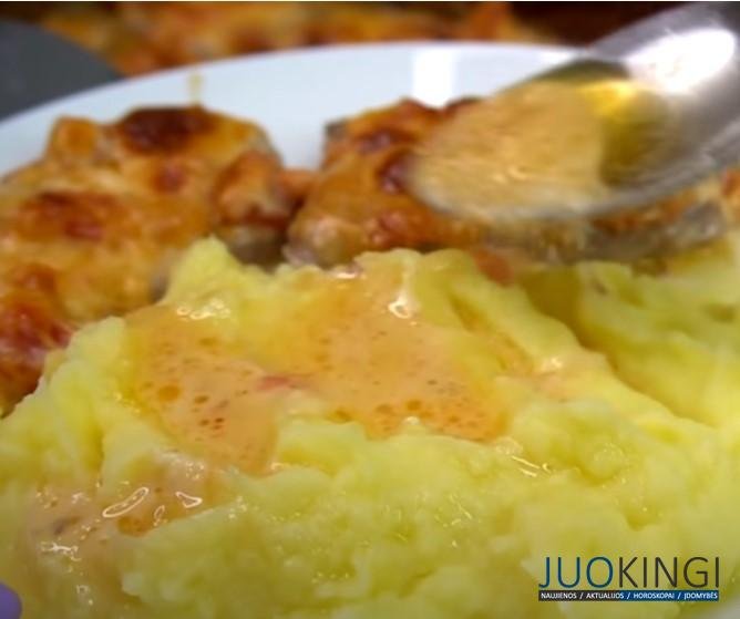 Быстрое блюдо: мясо по-российски. Намного вкуснее мяса по-французски и муж очень доволен