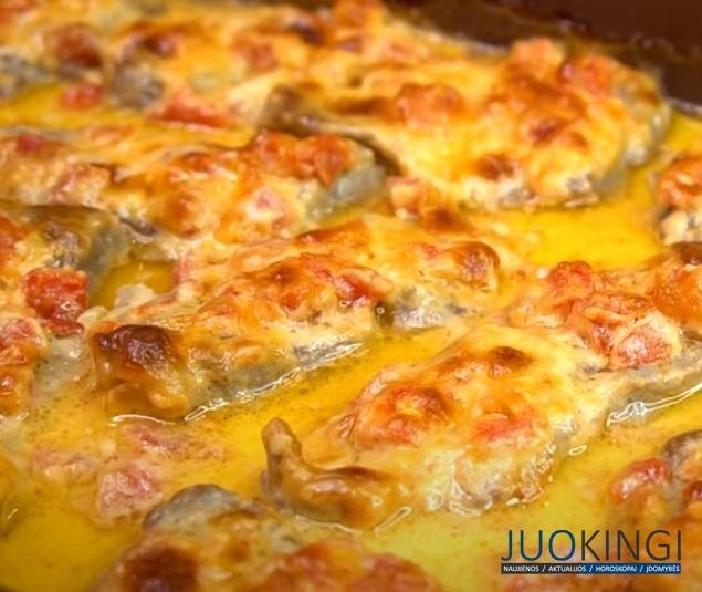 Быстрое блюдо: мясо по-российски. Намного вкуснее мяса по-французски и муж очень доволен