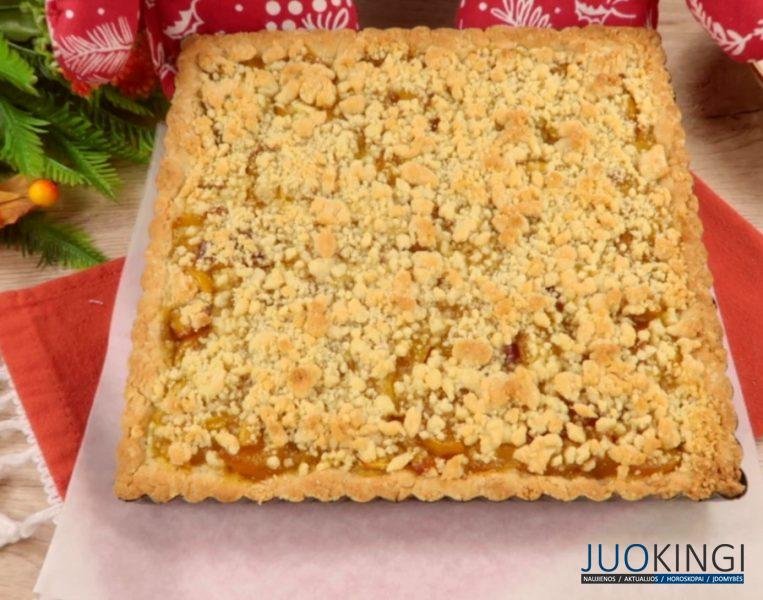 Быстрый рецепт песочного пирога. Просто и очень вкусно