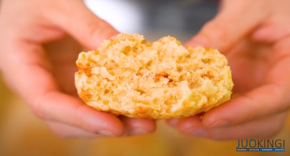 Быстрое яблочное печенье – всего 10 минут, а как вкусно. Один из самых простых и быстрых рецептов