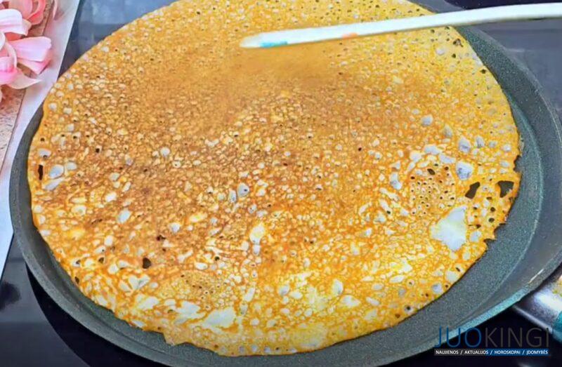 Готовлю сразу много и ставлю в холодильник. Блинчики с вкуснейшей начинкой: на завтрак или перекус