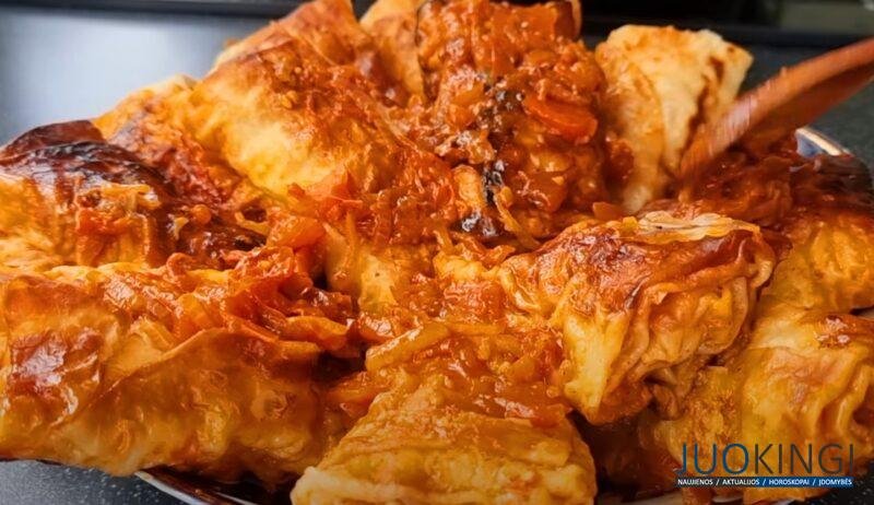 Если есть лаваш, то всегда готовлю только так. Вкусный обед или ужин: сочное блюдо из лаваша с мясом