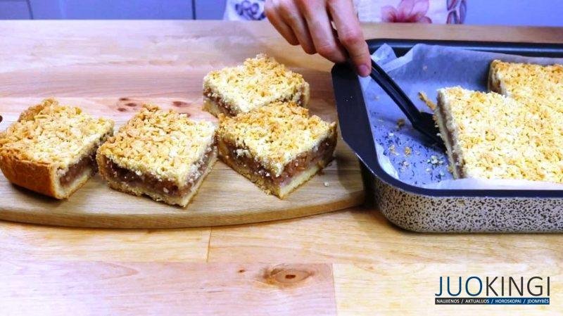 Всегда готовлю в сезон яблок. Тёртый яблочный пирог по бабушкиному рецепту