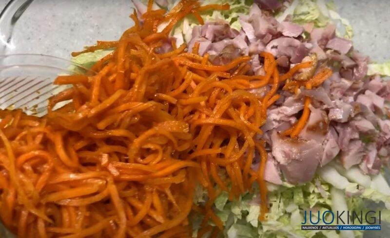 Варить ничего не нужно. Простой, но очень вкусный салат из пекинской капусты на Новый год