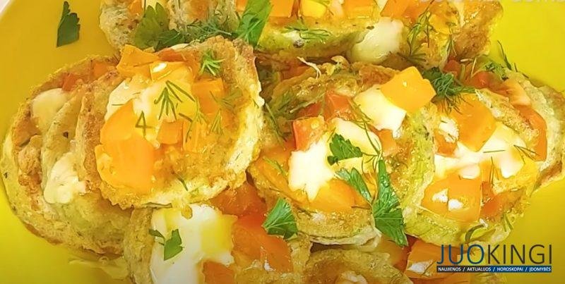 Когда кабачки вкуснее мяса. Никакой жарки и засолки: вкусный и красивый рецепт