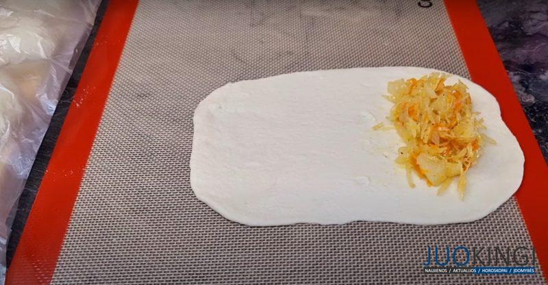 Когда нет мяса, готовлю так: простой и легкий завтрак. Пирожки с капустой