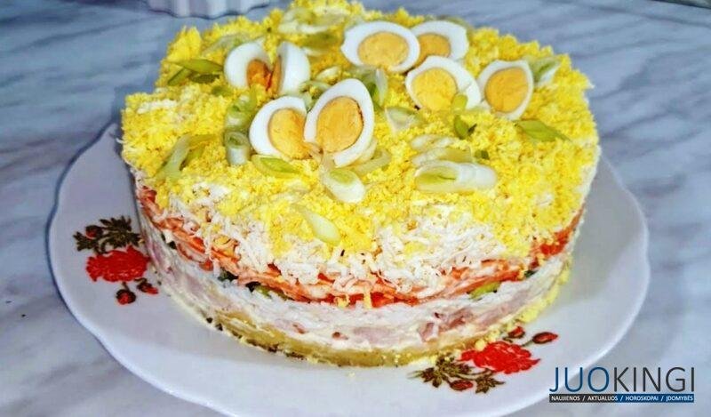 Какой же он вкусный. Новый салат без пропитки на праздничный стол
