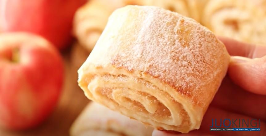 Рецепт печенья на кефире просят все подруги. Просто и вкусно с яблочной начинкой