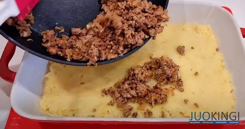 Буду готовить, пока духовка не сломается. Вкусные слойки из фарша и картошки