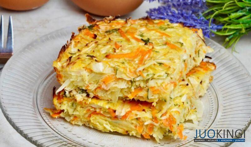 Капуста и яйца. Быстрая запеканка из капусты: вкуснейший ужин за считанные минуты