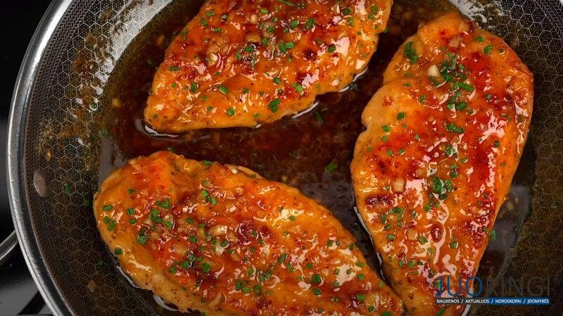 Самый простой рецепт куриной грудки. Вкусный ужин за 15 минут