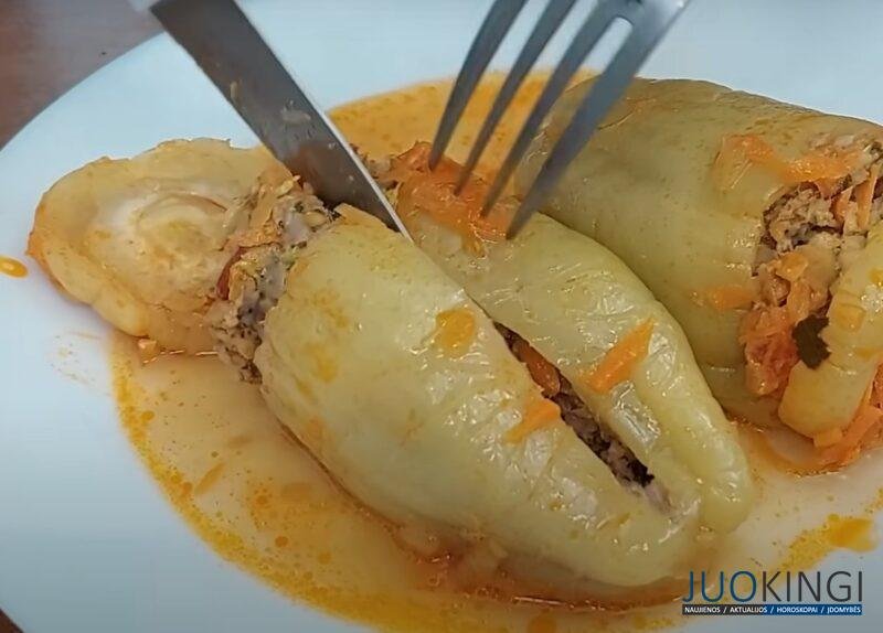 Обожаю готовить это блюдо. Летний рецепт фаршированных перчиков.