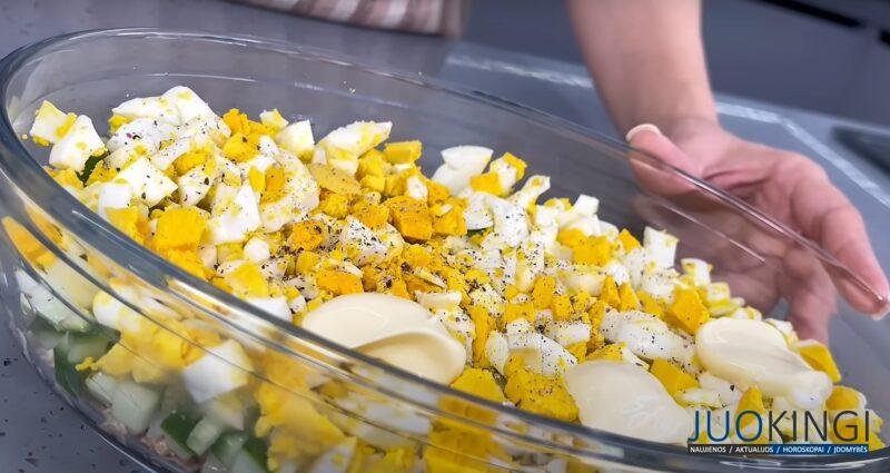 Мой "ходовой" салат за 5 минут: выручает всегда. Вкусный и сочный