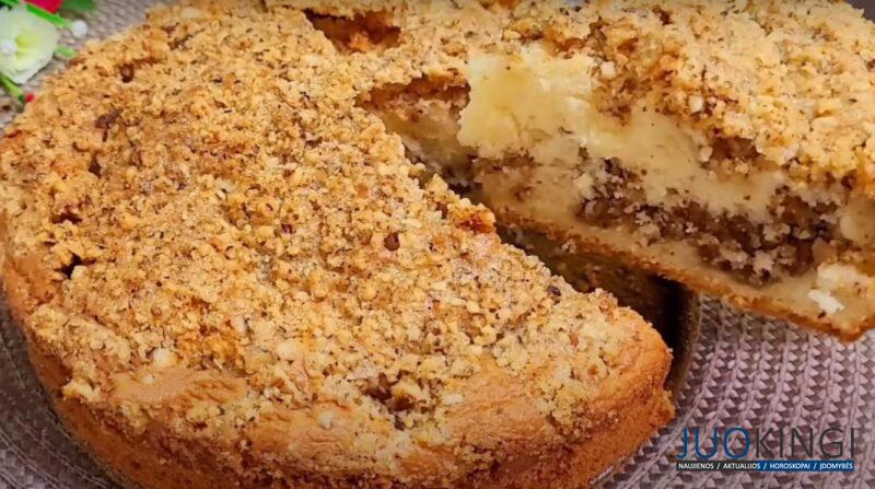 Сестра привезла рецепт из Италии. Вкусный и пышный: пирог за 15 минут не считая выпечки