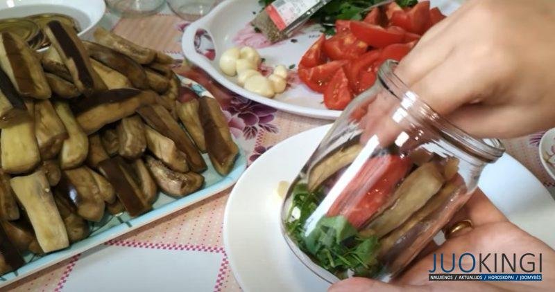 Маринованные баклажаны на зиму! Рецепт - восторг: и вкусно, и красиво