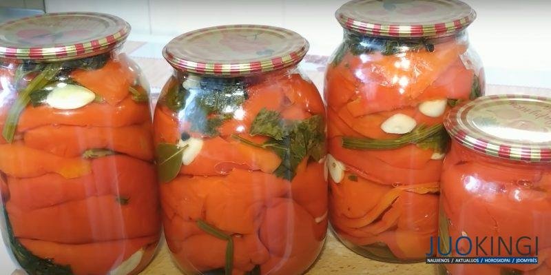 Маринованный перец на зиму. Рецепт, который остался мне от мамы