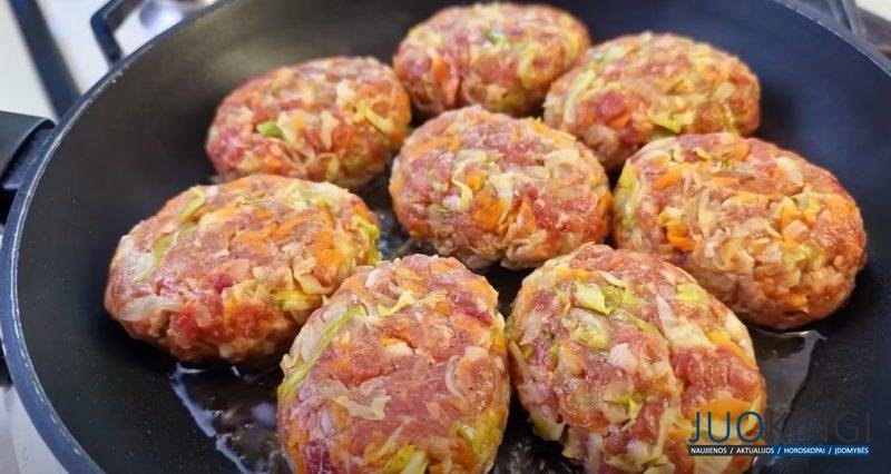 Мясные котлеты в духовке. Такие вкусные, что готовлю их 7 раз в неделю