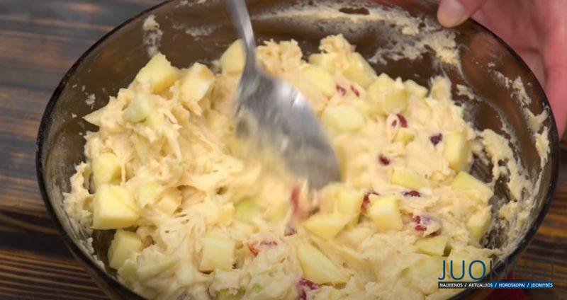 Мягкое, как булочки: нежное яблочное печенье. Быстрый рецепт, всегда готовлю в сезон