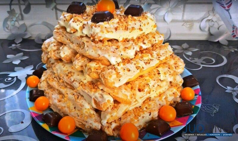 Торт "Дамские пальчики". Замечательный десерт: красивый и аппетитный